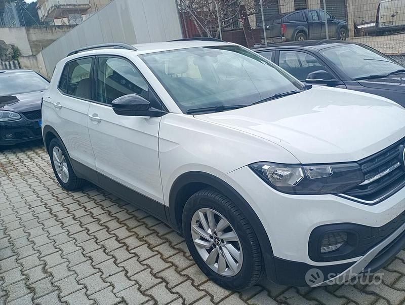 Usata VW T-Cross Style 95 CV (69 kW) 2022 Bianco SUV