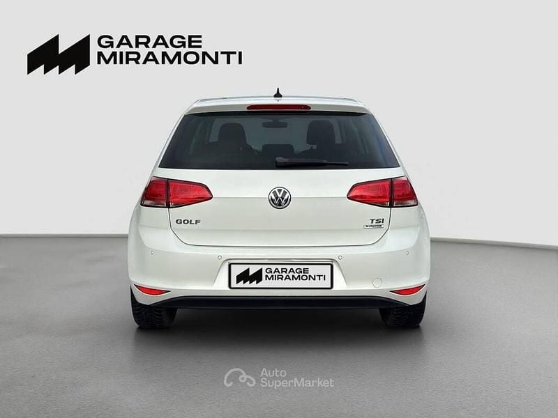Usata VW Golf VII Sound 86 CV (63 kW) 2017 Bianco Berlina