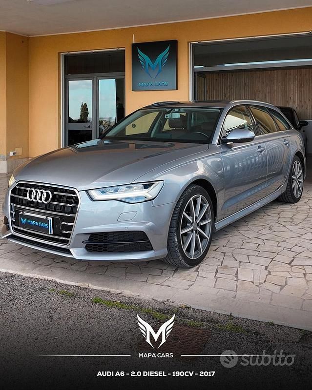 Usata Audi A6 Ambiente 190 CV (139 kW) 2017 Grigio Station wagon
