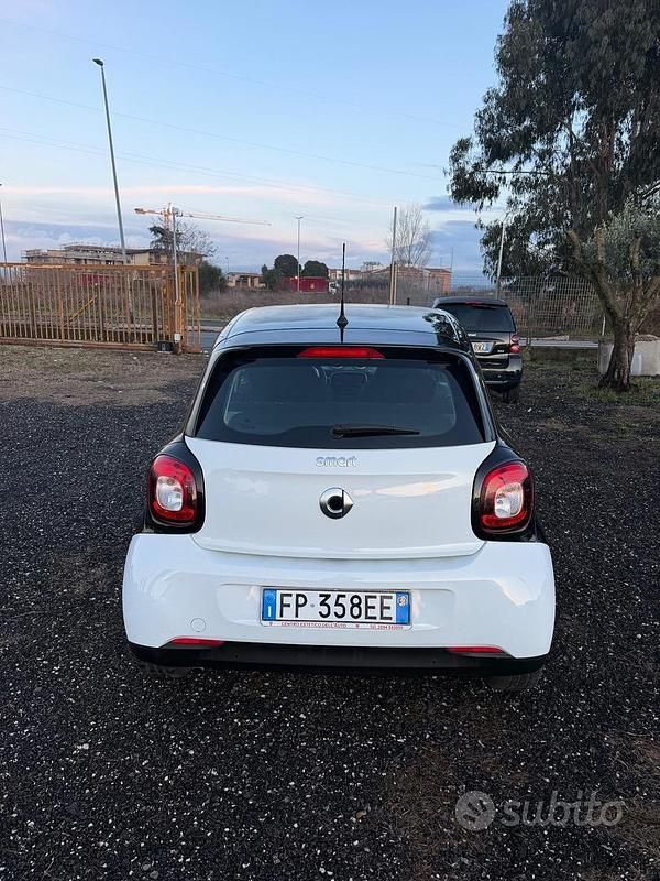 Usata Smart ForFour Prime 71 CV (52 kW) 2018 Bianco Utilitaria