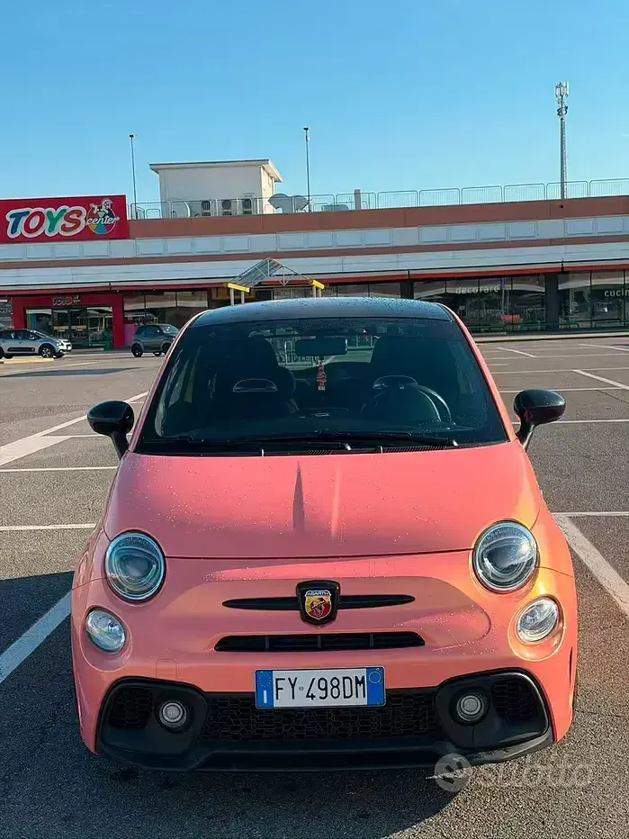 Usata Abarth 595 Pista 160 CV (117 kW) 2019 Arancione Berlina