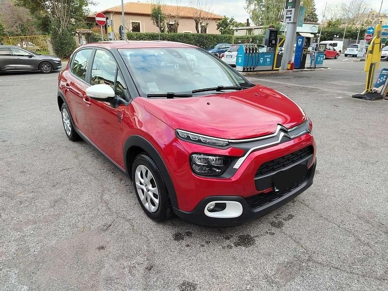 Usata Citroën C3 PureTech 83 CV (61 kW) 2022 Rosso Utilitaria