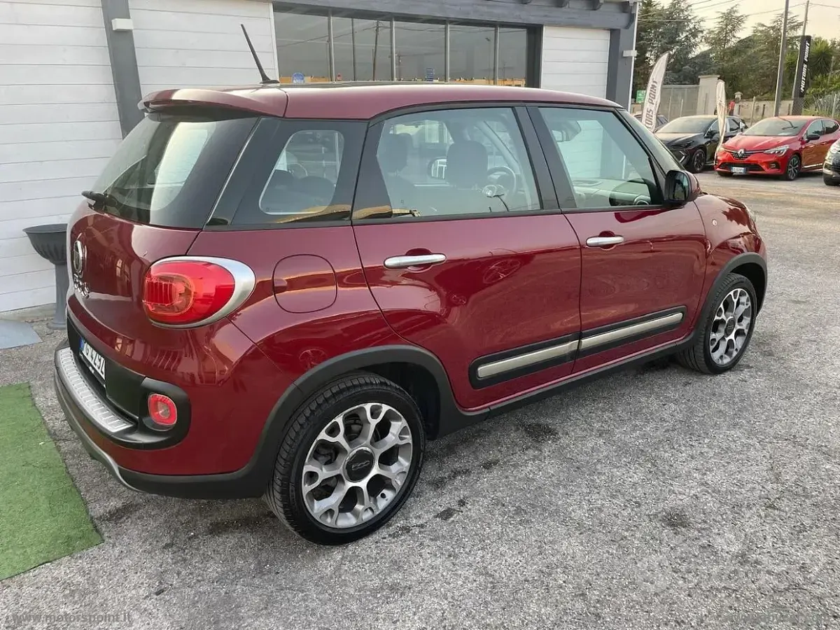 Usata Fiat 500L Trekking 95 CV (69 kW) 2016 Rosso Monovolume