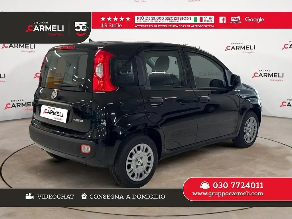 Nuova Fiat Panda Pop 70 CV (51 kW) 2025 Nero cinema Utilitaria