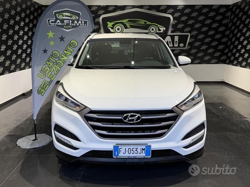 Usata Hyundai Tucson Comfort 116 CV (85 kW) 2017 Bianco SUV