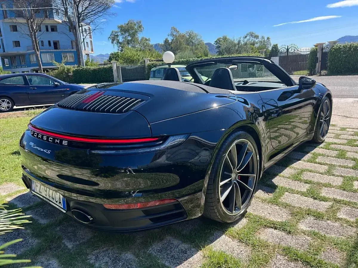 Usata Porsche 911 Carrera 4S Cabriolet 450 CV (330 kW) 2019 Nero Cabrio