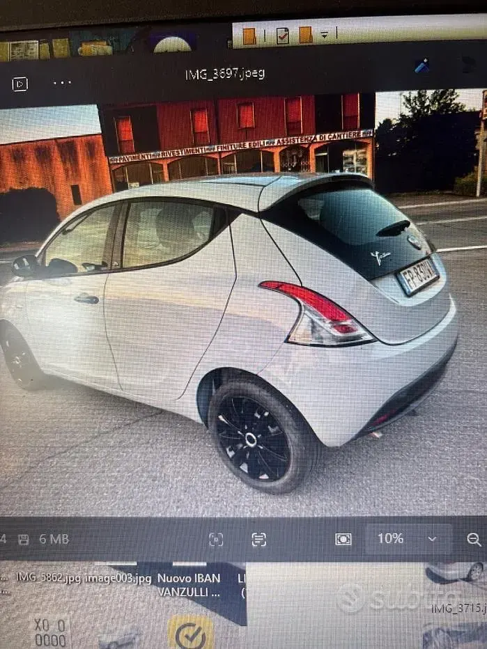 Usata Lancia Ypsilon 69 CV (50 kW) 2018 Bianco Utilitaria