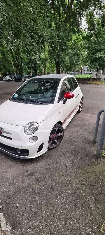 Usata Abarth 500C 140 CV (102 kW) 2010 Bianco Cabrio
