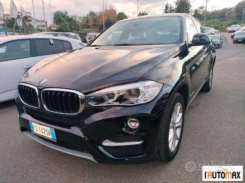 Usata BMW X6 Efficient Dynamics 258 CV (189 kW) 2018 Nero SUV
