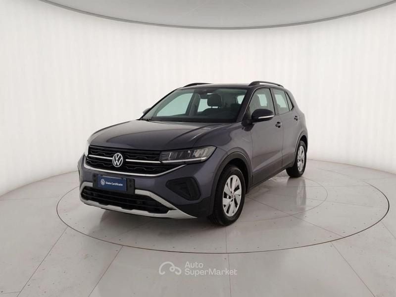 Grigio Usata 2024 VW T-Cross Life SUV | 21.600 € (Buon prezzo) - Immagine 1/4