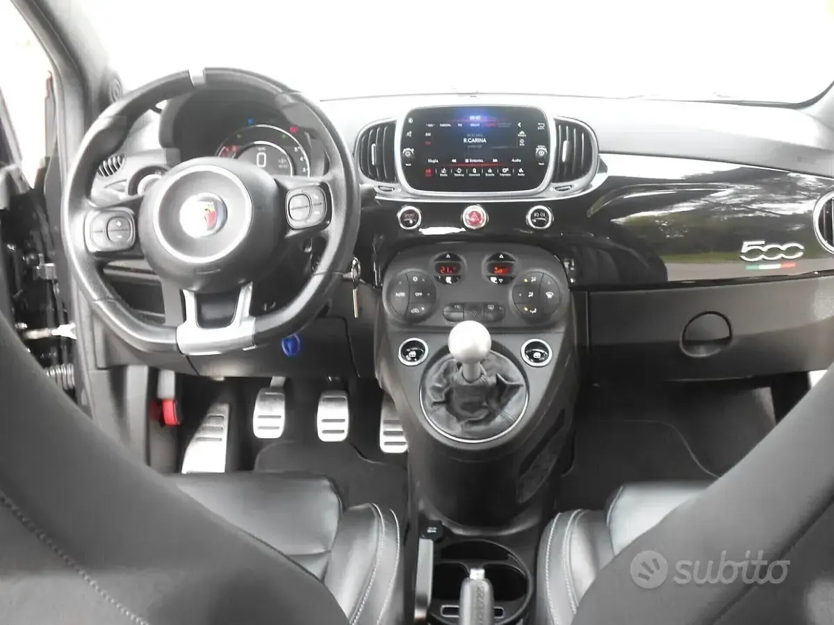 Usata Abarth 595 160 CV (117 kW) 2015 Nero Utilitaria