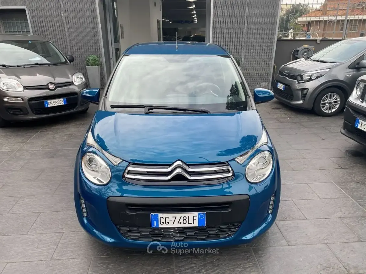 Usata Citroën C1 Feel 72 CV (52 kW) 2021 Blu Utilitaria
