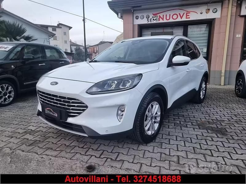 Usata Ford Kuga Titanium 120 CV (88 kW) 2020 Bianco SUV