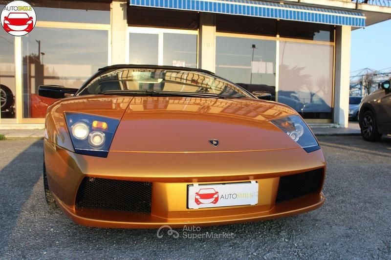 Usata Lamborghini Murciélago 579 CV (425 kW) 2006 Oro Cabrio
