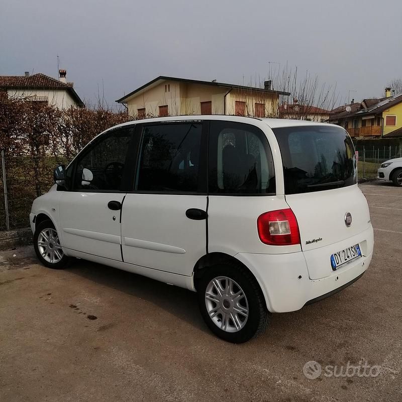 Usata Fiat Multipla 2009 Bianco Monovolume