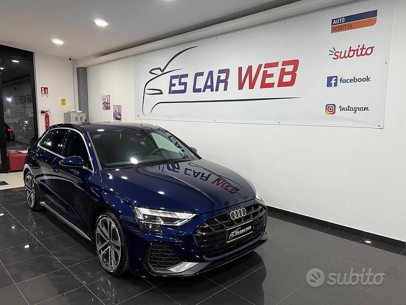 Usata Audi A3 S-Line 150 CV (110 kW) 2024 Blu Berlina