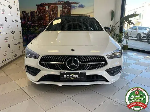 Usata Mercedes CLA200 Premium 150 CV (110 kW) 2019 Bianco Station wagon