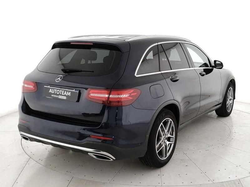 Usata Mercedes GLC250 Premium 204 CV (150 kW) 2019 Blu SUV