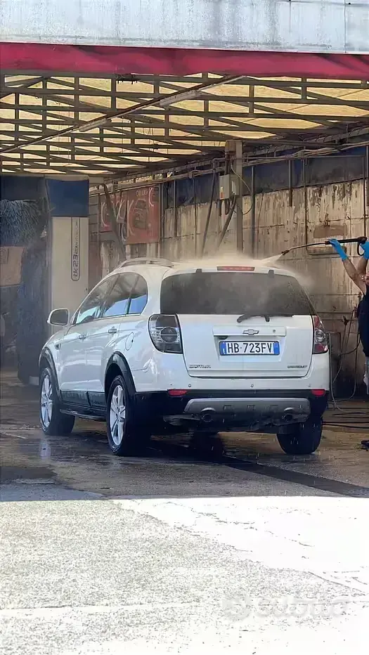 Usata Chevrolet Captiva 184 CV (135 kW) 2011 Bianco SUV