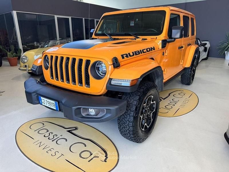 Usata Jeep Wrangler Rubicon 272 CV (200 kW) 2021 Giallo SUV
