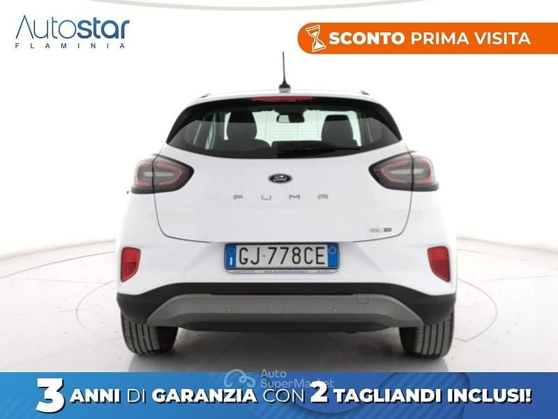 Usata Ford Puma Titanium S 125 CV (91 kW) 2022 Bianco SUV
