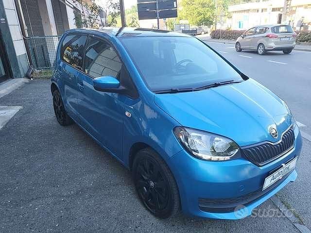 Usata Skoda Citigo Clever 60 CV (44 kW) 2019 Blu Utilitaria