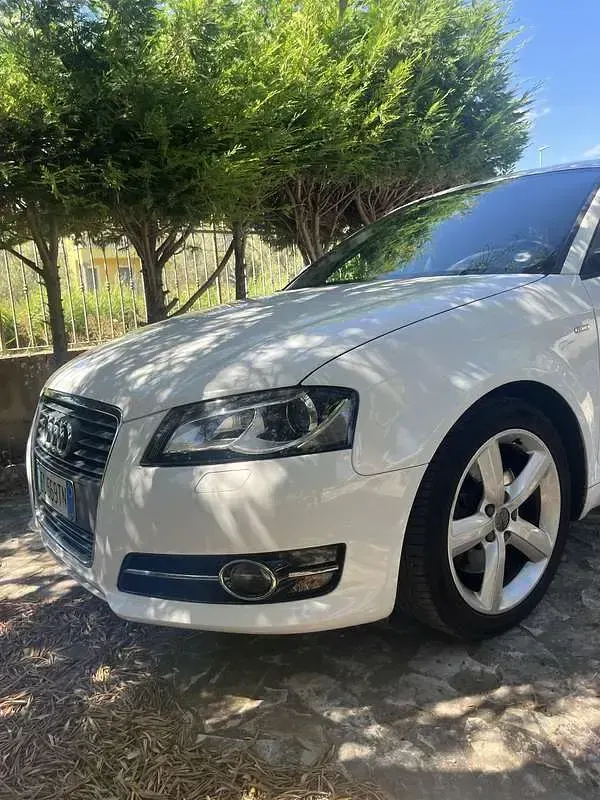 Usata Audi A3 Ambition 170 CV (125 kW) 2010 Bianco Utilitaria