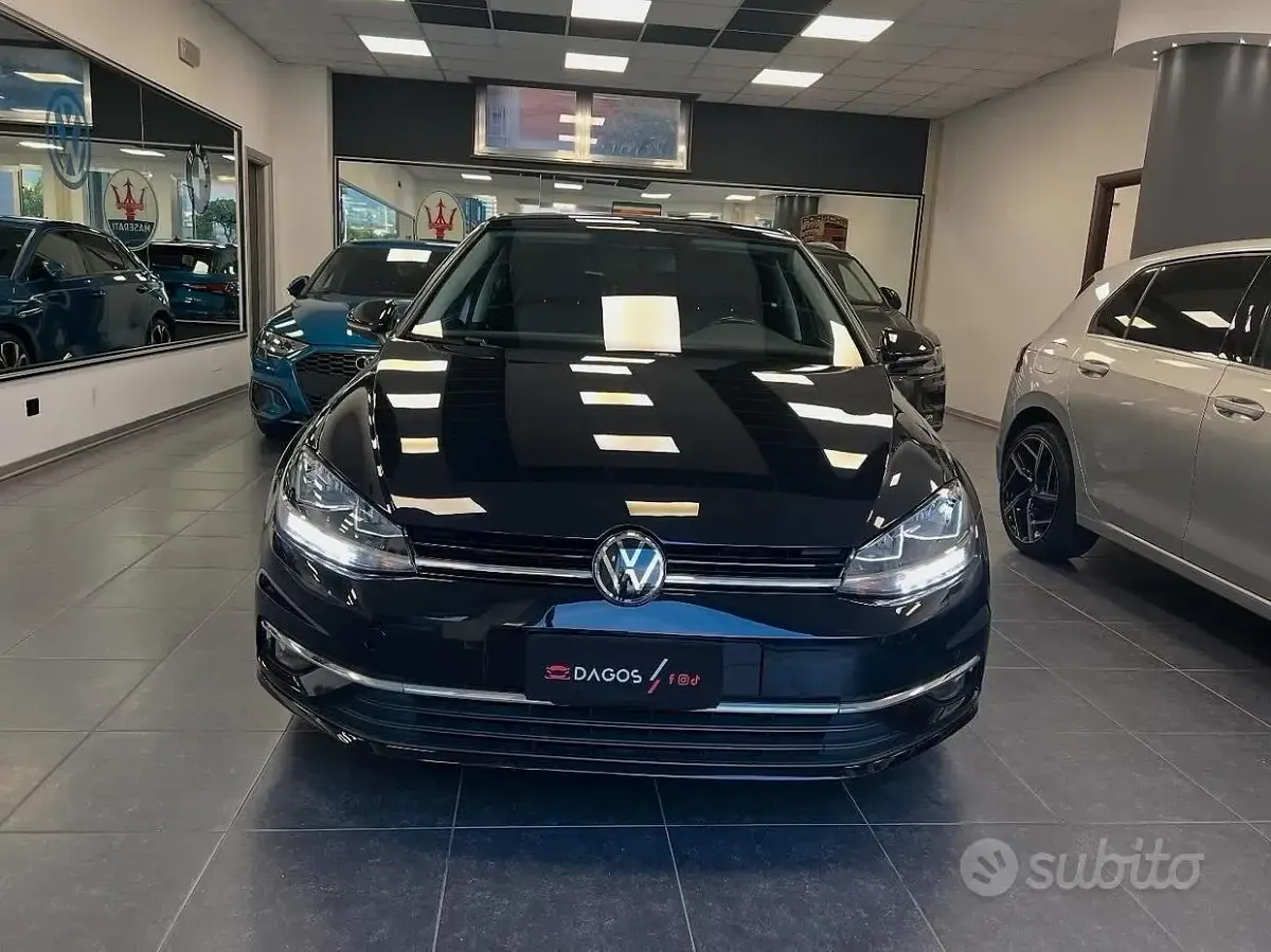 Usata VW Golf VII Business 116 CV (85 kW) 2019 Nero Berlina