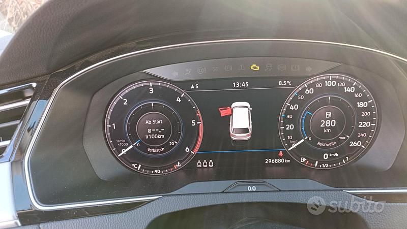 Usata VW Passat 150 CV (110 kW) 2017 Grigio Station wagon