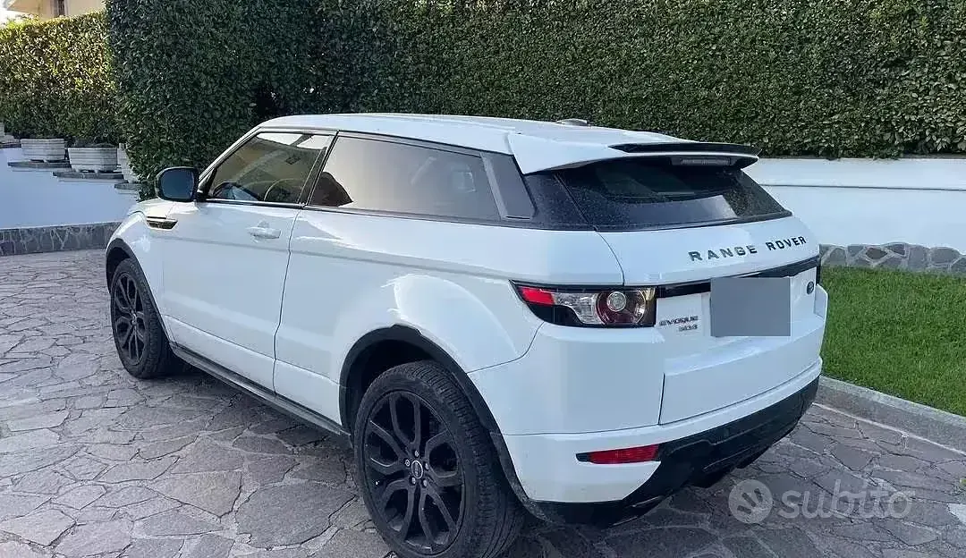 Usata Land Rover Range Rover evoque 190 CV (139 kW) 2012 Bianco SUV