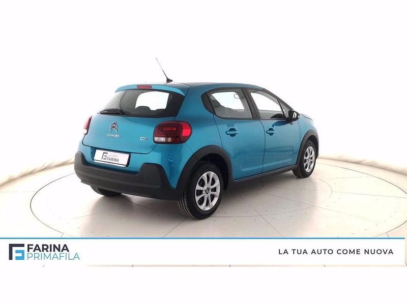 Usata Citroën C3 Feel 83 CV (61 kW) 2022 Blu Utilitaria