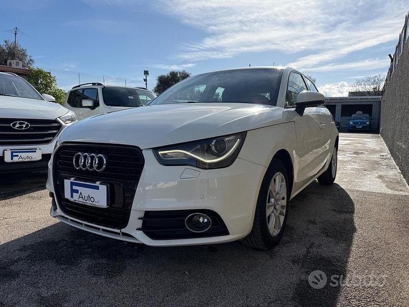 Usata Audi A1 90 CV (66 kW) 2014 Bianco Utilitaria
