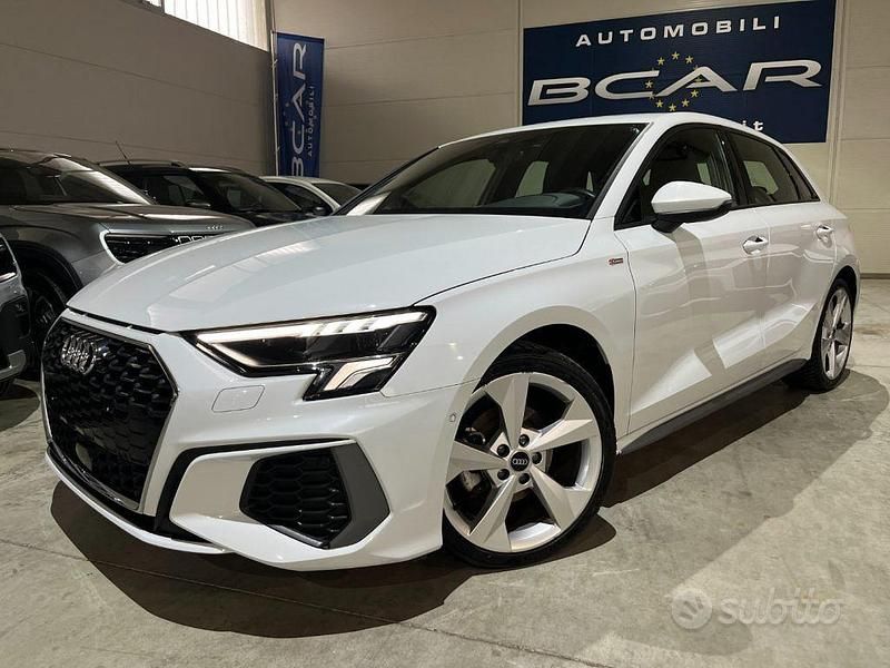 Usata Audi A3 S-Line 150 CV (110 kW) 2024 Bianco Berlina