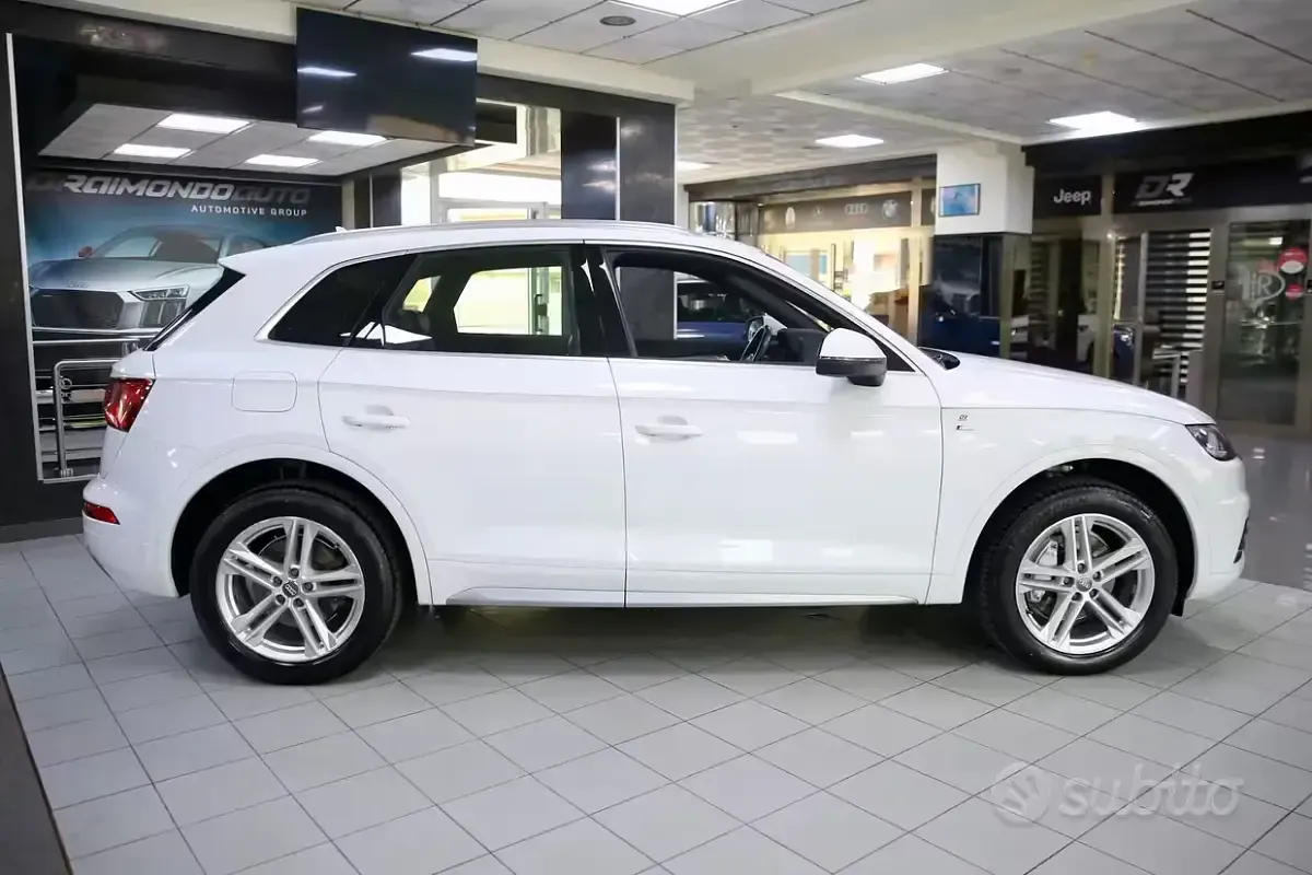 Usata Audi Q5 S-line plus 190 CV (139 kW) 2018 Bianco SUV