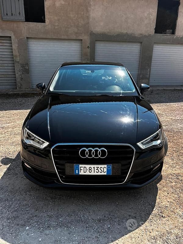 Usata Audi A3 S-Line 105 CV (77 kW) 2016 Nero Berlina