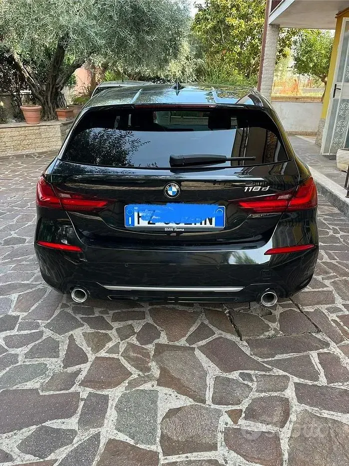 Usata BMW 118 Luxury Line 150 CV (110 kW) 2019 Nero Berlina