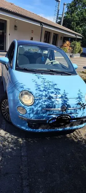 Usata Fiat 500 Pop 86 CV (63 kW) 2010 Blu/azzurro Utilitaria