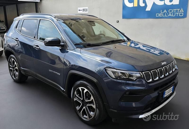 Usata Jeep Compass Limited 131 CV (96 kW) 2022 Blu SUV