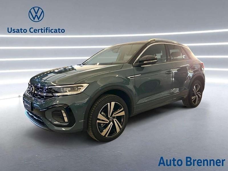 Petroleum blue metallizzato ne Usata 2024 VW T-Roc R-line SUV | 29.900 € (Cara) - Immagine 1/4