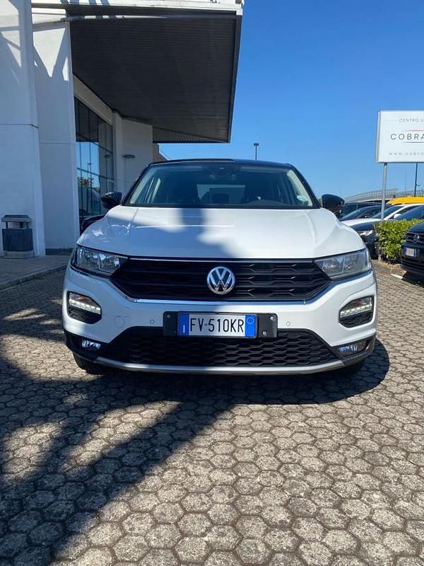 Usata VW T-Roc Style 115 CV (84 kW) 2019 Bianco SUV