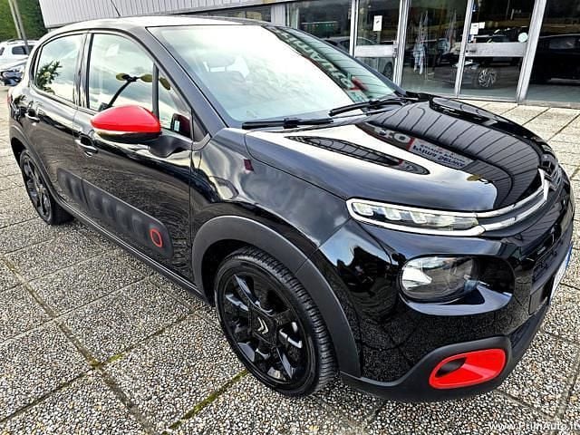 Usata Citroën C3 Shine 99 CV (72 kW) 2018 Nero Berlina