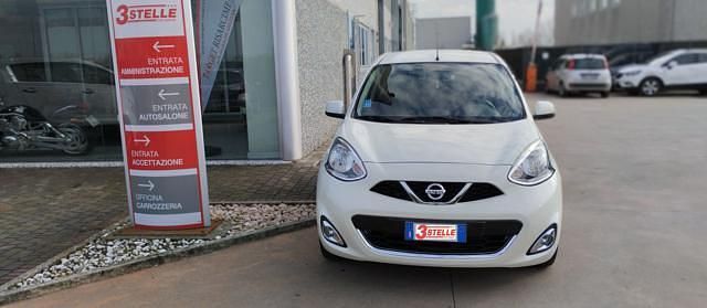 Usata Nissan Micra Acenta 80 CV (58 kW) 2016 Bianco Berlina