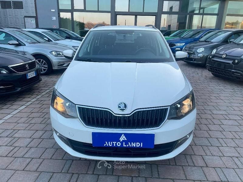Usata Skoda Fabia Business Line 90 CV (66 kW) 2017 Bianco Berlina