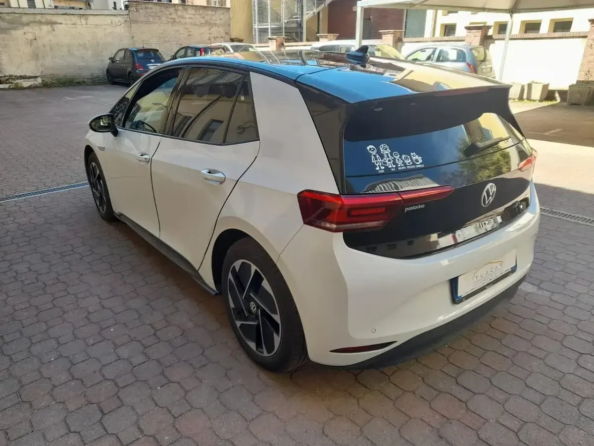 Usata VW ID.3 Pro Performance 150 kW (204 CV) 2020 Bianco Utilitaria