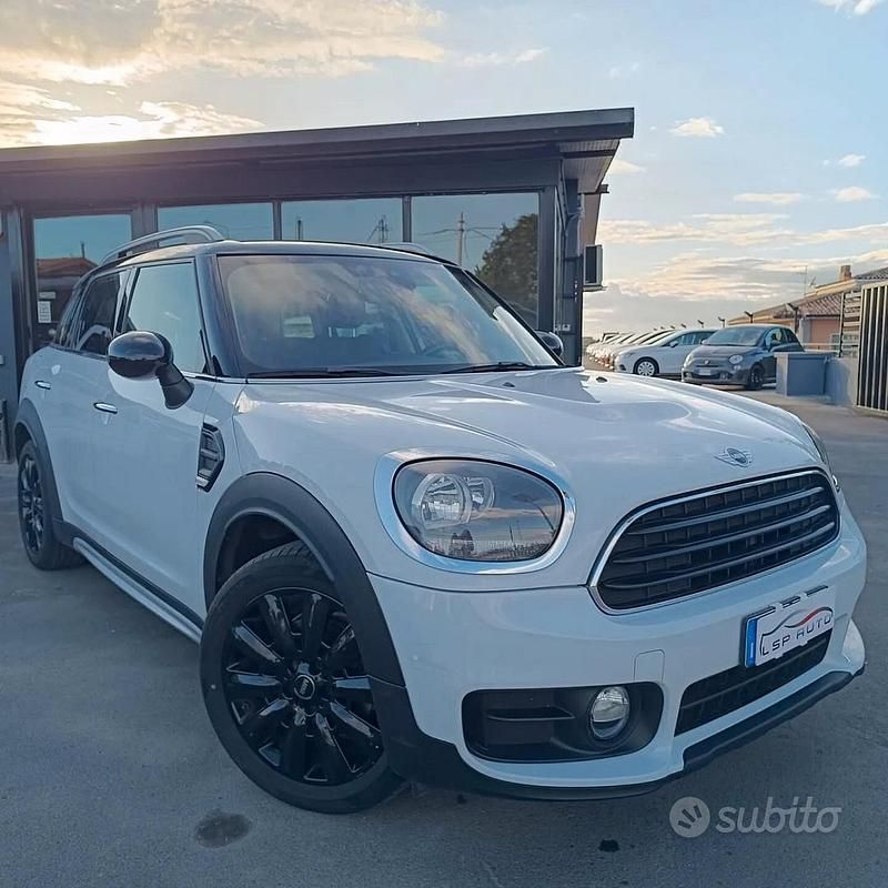 Bianco Usata 2017 Mini Cooper D Countryman SUV | 14.490 € (Buon prezzo) - Immagine 1/4
