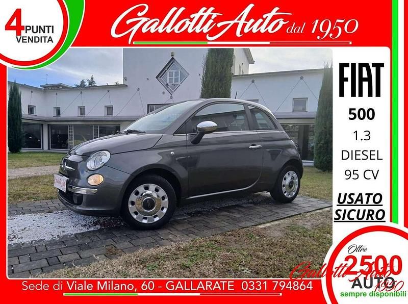 Grigio Usata 2013 Fiat 500 Pop Tre volumi | 7990 € (Buon prezzo) - Immagine 1/4