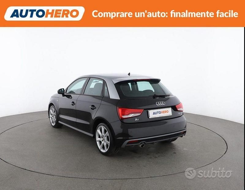 Usata Audi A1 Admired 90 CV (66 kW) 2018 Nero Berlina