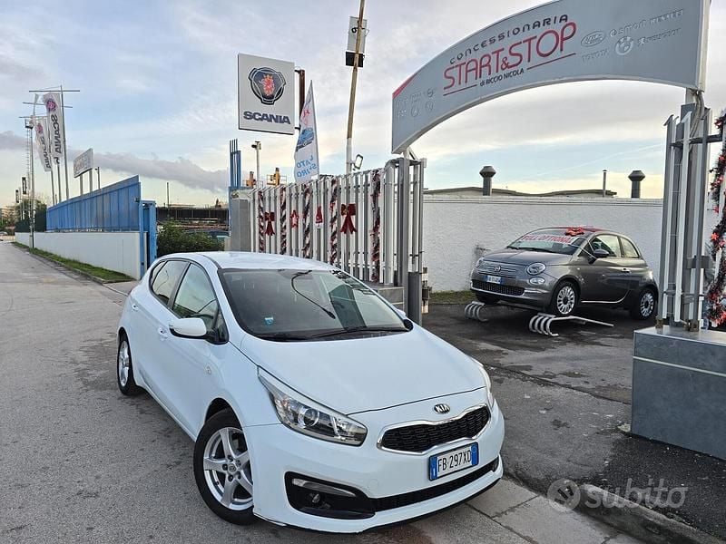 Usata Kia Ceed 110 CV (80 kW) 2016 Bianco Utilitaria