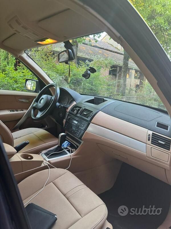 Usata BMW X3 177 CV (130 kW) 2008 Blu SUV