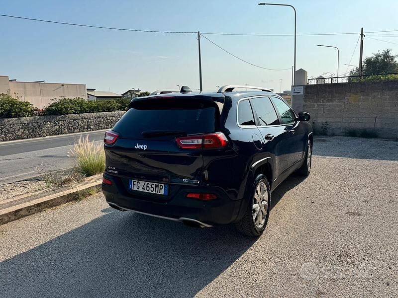 Usata Jeep Cherokee 200 CV (147 kW) 2016 Blu SUV